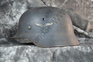 WW2 German Luftwaffe M40 helmet with eagle decal