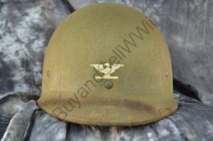 WW2 US Colonel helmet with Hawley liner