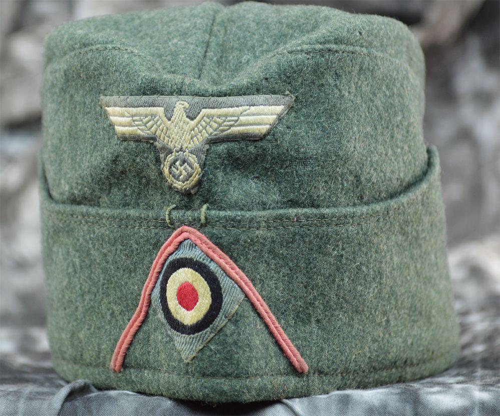WW2 German Panzer overseas cap