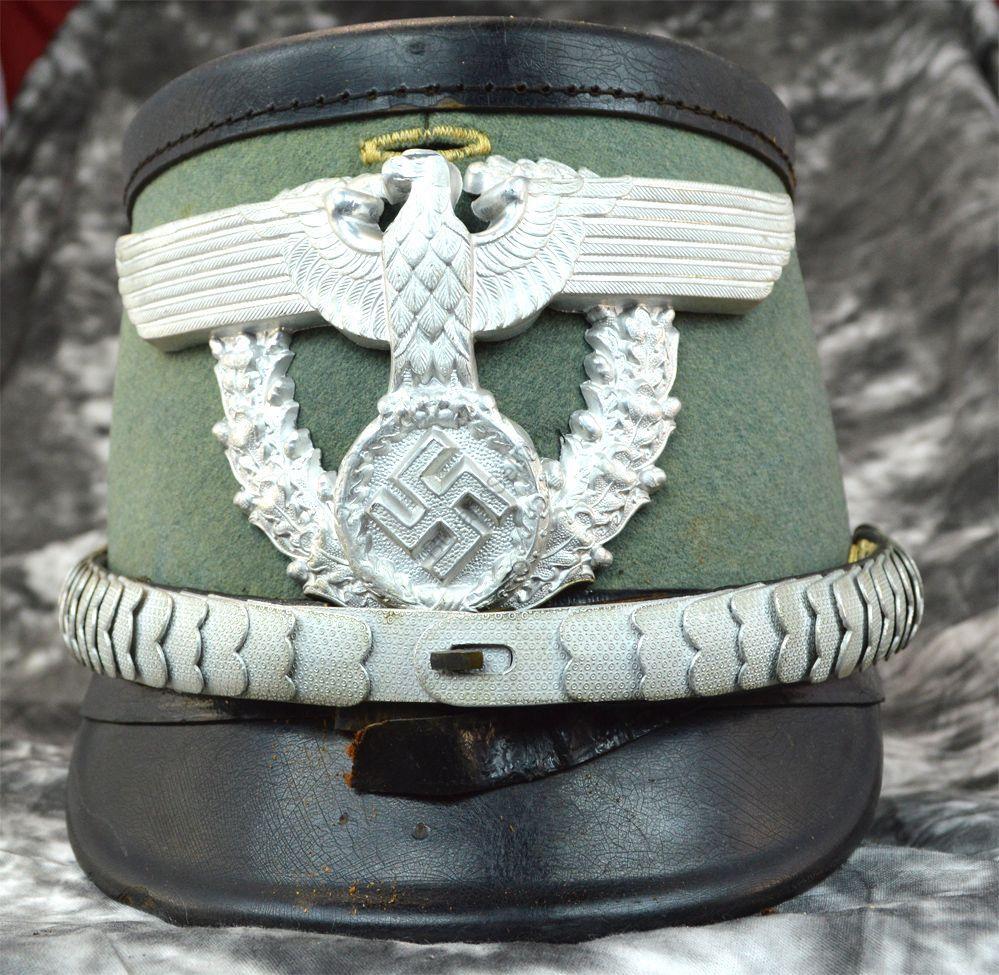 WW2 German police shako hat